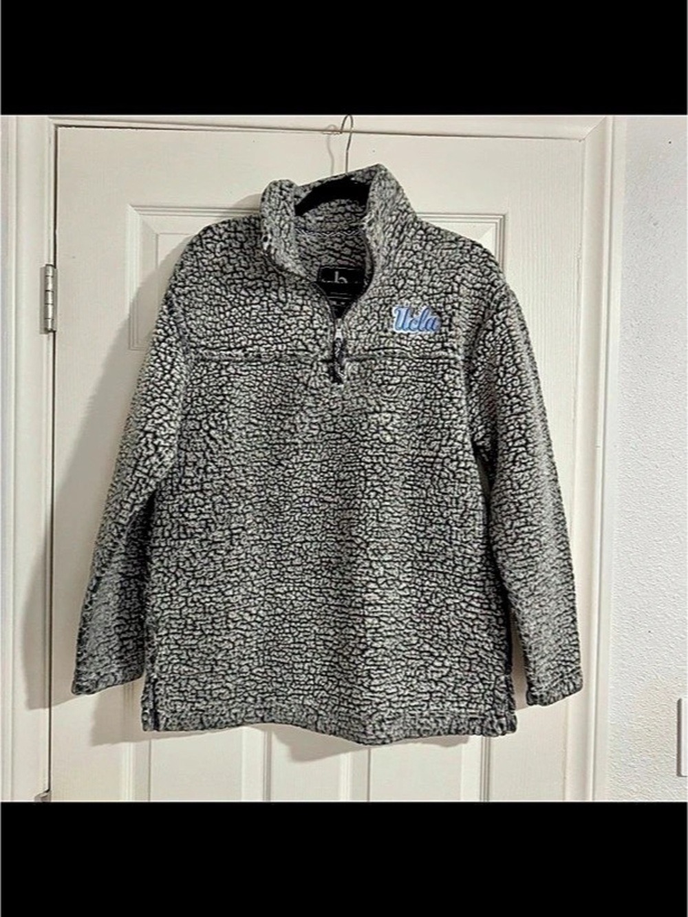 Boxercraft UCLA Sherpa Quarter-Zip Pullover Jacket